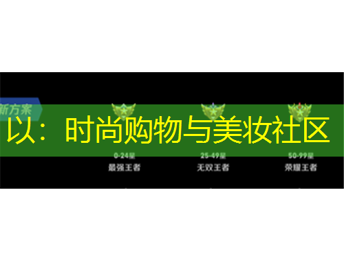 以：時尚購物與美妝社區(qū)