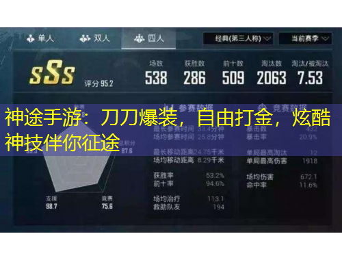 神途手游：刀刀爆裝，自由打金，炫酷神技伴你征途