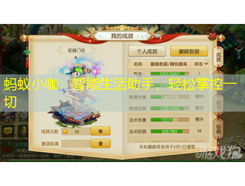 螞蟻小咖：智能生活助手，輕松掌控一切