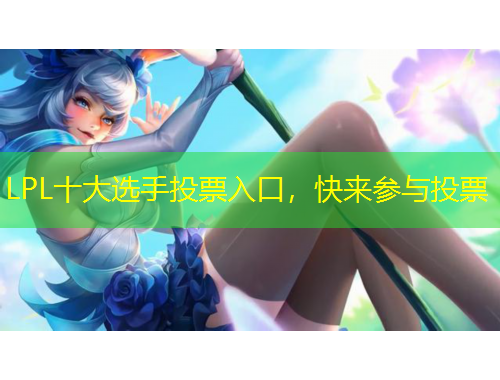 LPL十大選手投票入口，快來參與投票