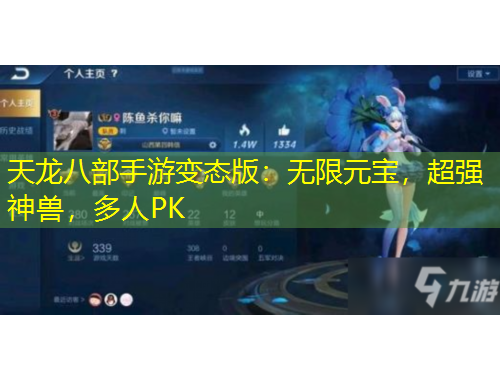 天龍八部手游變態(tài)版：無限元寶，超強神獸，多人PK
