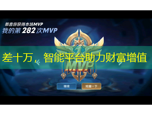 差十萬，智能平臺助力財富增值