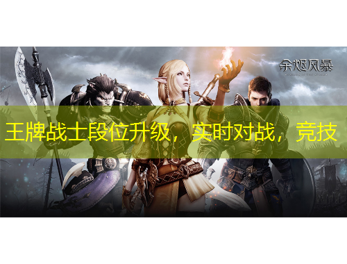王牌戰(zhàn)士段位升級，實時對戰(zhàn)，競技