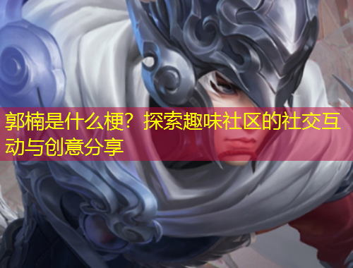 郭楠是什么梗？探索趣味社區(qū)的社交互動與創(chuàng)意分享