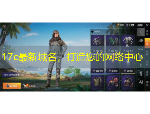 17c最新域名，打造您的網(wǎng)絡(luò)中心