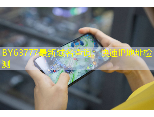 BY63777最新域名查詢：快速IP地址檢測