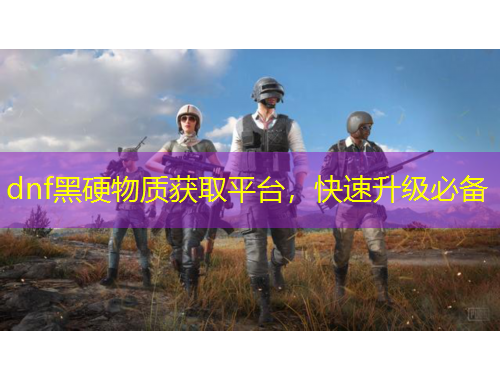 dnf黑硬物質(zhì)獲取平臺，快速升級必備