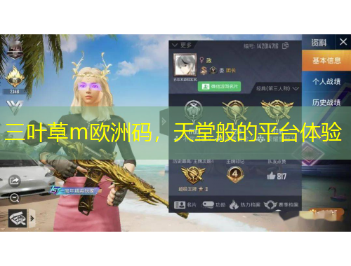 三葉草m歐洲碼，天堂般的平臺(tái)體驗(yàn)