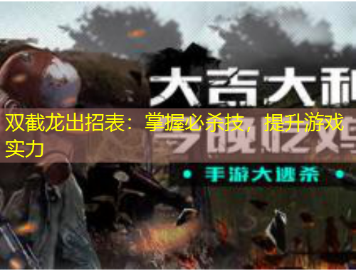 雙截龍出招表：掌握必殺技，提升游戲?qū)嵙? title=