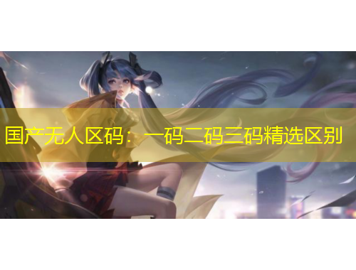 國產(chǎn)無人區(qū)碼：一碼二碼三碼精選區(qū)別
