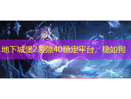 地下城堡2裂隙40穩(wěn)定平臺，穩(wěn)如狗