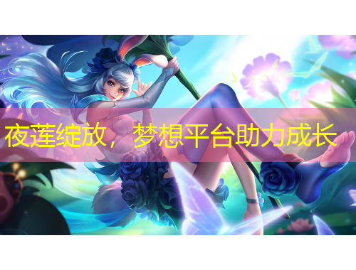 夜蓮綻放，夢想平臺助力成長