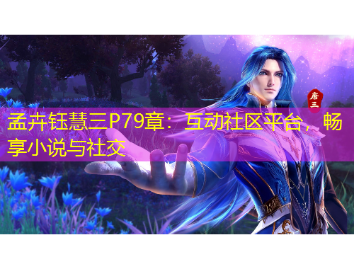 孟卉鈺慧三P79章：互動(dòng)社區(qū)平臺(tái)，暢享小說(shuō)與社交