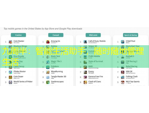 九周半：智能生活助手，隨時隨地管理生活