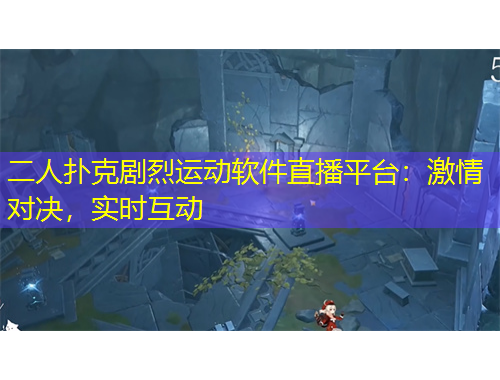 二人撲克劇烈運(yùn)動(dòng)軟件直播平臺：激情對決，實(shí)時(shí)互動(dòng)