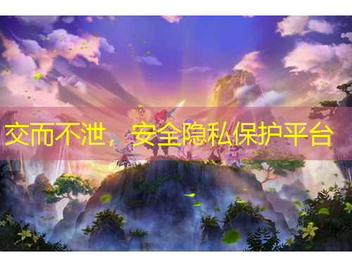 交而不泄，安全隱私保護平臺