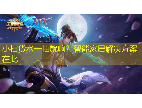 小掃貨水一抽就響？智能家居解決方案在此