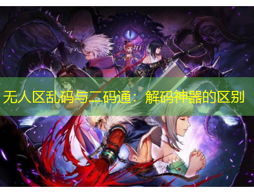 無(wú)人區(qū)亂碼與二碼通：解碼神器的區(qū)別