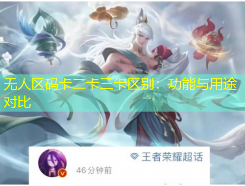 無人區(qū)碼卡二卡三卡區(qū)別：功能與用途對(duì)比