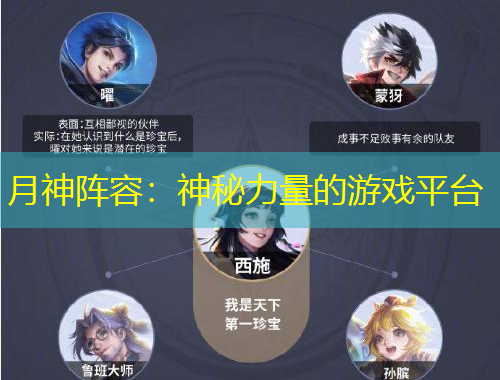 月神陣容：神秘力量的游戲平臺