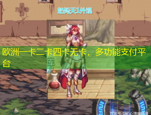 歐洲一卡二卡四卡無卡，多功能支付平臺