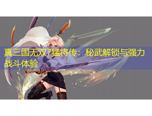 真三國(guó)無雙7猛將傳：秘武解鎖與強(qiáng)力戰(zhàn)斗體驗(yàn)