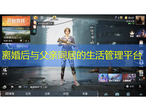 離婚后與父親同居的生活管理平臺