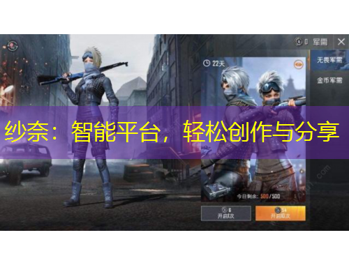 紗奈：智能平臺(tái)，輕松創(chuàng)作與分享