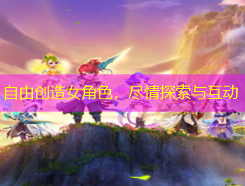 自由創(chuàng)造女角色，盡情探索與互動