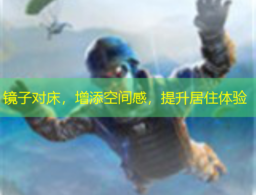 鏡子對床，增添空間感，提升居住體驗