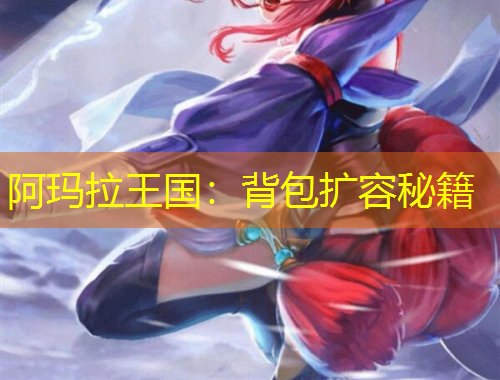 阿瑪拉王國(guó)：背包擴(kuò)容秘籍