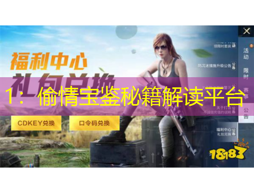1：偷情寶鑒秘籍解讀平臺(tái)