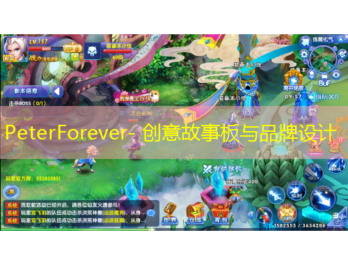 PeterForever- 創(chuàng)意故事板與品牌設(shè)計