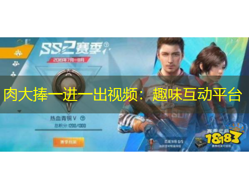 肉大捧一進一出視頻：趣味互動平臺