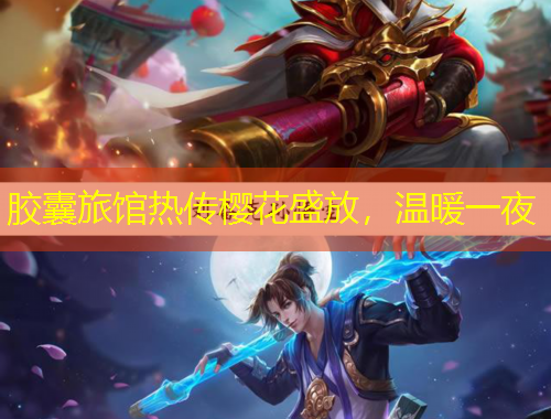 膠囊旅館熱傳櫻花盛放，溫暖一夜