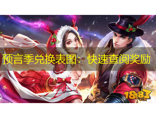 預言季兌換表圖：快速查閱獎勵