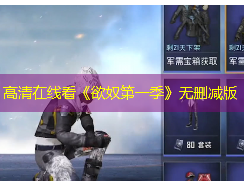 高清在線看《欲奴第一季》無(wú)刪減版