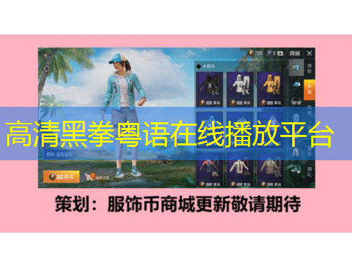 高清黑拳粵語在線播放平臺