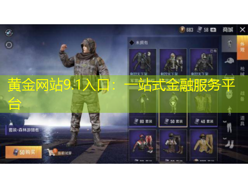 黃金網站9.1入口：一站式金融服務平臺