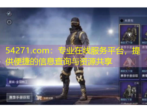 54271.com：專業(yè)在線服務(wù)平臺(tái)，提供便捷的信息查詢與資源共享