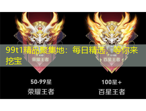 99t1精品聚集地：每日精選，等你來(lái)挖寶