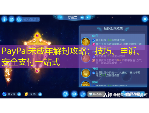 PayPal未成年解封攻略：技巧、申訴、安全支付一站式