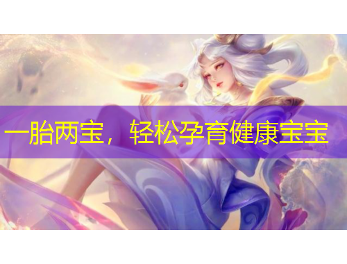 一胎兩寶，輕松孕育健康寶寶