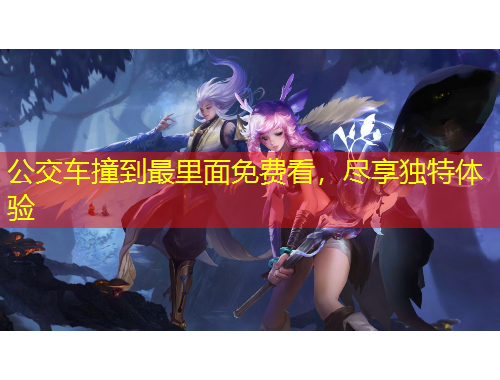 公交車撞到最里面免費看，盡享獨特體驗