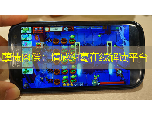 孽債肉償：情感糾葛在線解讀平臺