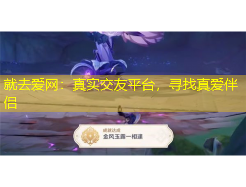 就去愛網(wǎng)：真實(shí)交友平臺(tái)，尋找真愛伴侶