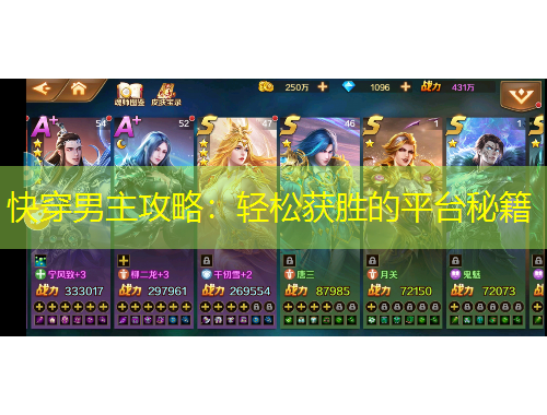 快穿男主攻略：輕松獲勝的平臺(tái)秘籍