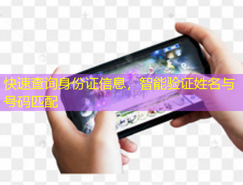 快速查詢身份證信息，智能驗(yàn)證姓名與號碼匹配