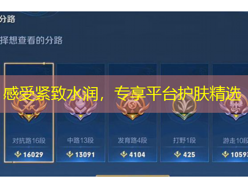 感受緊致水潤，專享平臺護膚精選