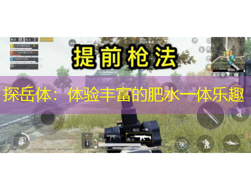 探岳體：體驗(yàn)豐富的肥水一體樂趣